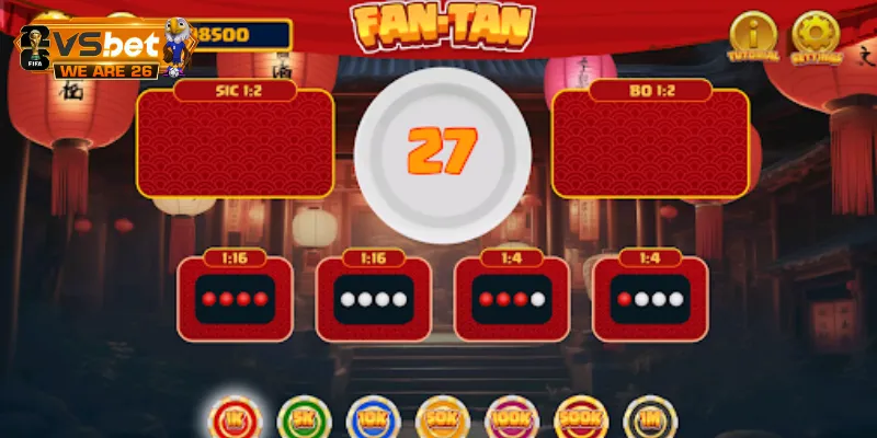 Fan Tan là trò chơi game bài với nhịp độ cá cược nhanh